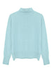 Isla Organic Cotton Cashmere Sweater - Blue
